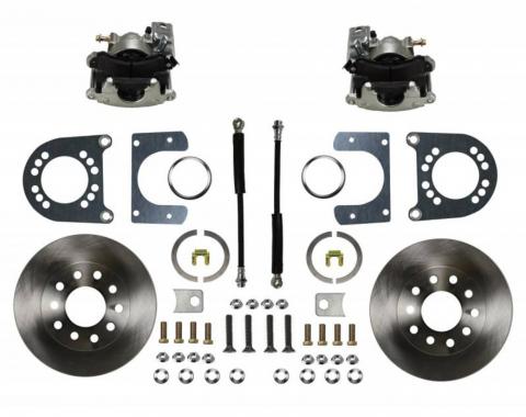 Leed Brakes Rear Disc Brake Kit with Plain Rotors and Zinc Plated Calipers RC0001