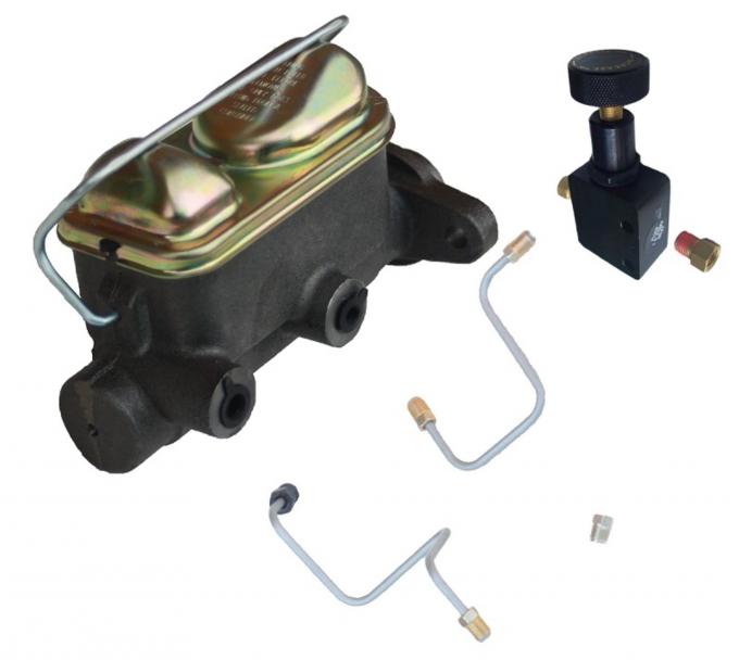 Leed Brakes 1964-1966 Ford Mustang Manual Hydraulic Kit with pre-bent lines and adjustable valve FC0001HK