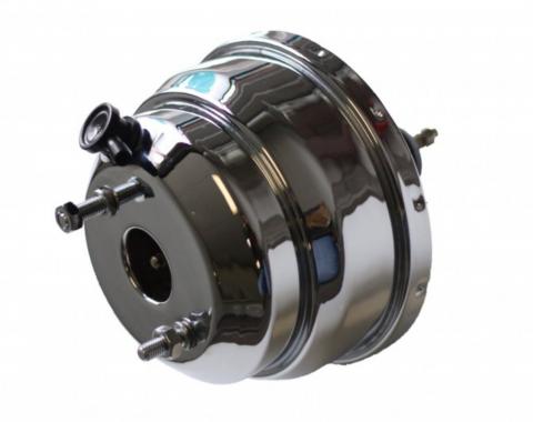 Leed Brakes 8 inch dual power brake booster (Chrome) PB09