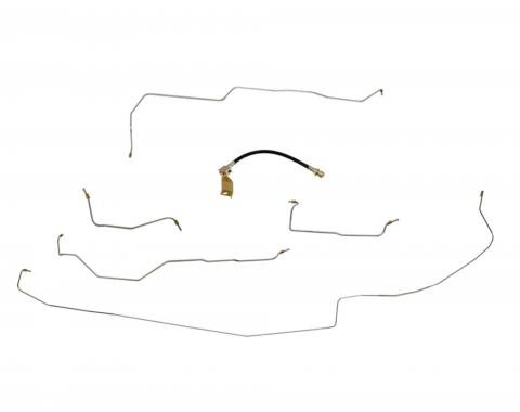 Leed Brakes 1967 Ford Mustang Complete vehicle brake line set to match disc brake conversion kits BLK0002