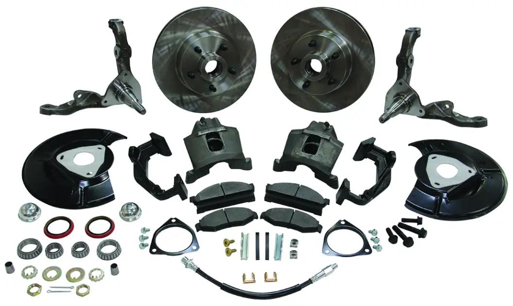 Spindle Booster Classic Performance Complete Disc Brake Kit w/ Booster for OEM Stock ...