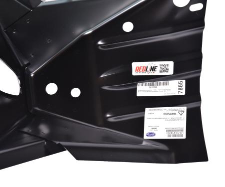 Redline Restomotive® 1965-1979 Ford Pickup / Bronco Front Right Cab Mount Panel (OE-Style Restoration Grade)