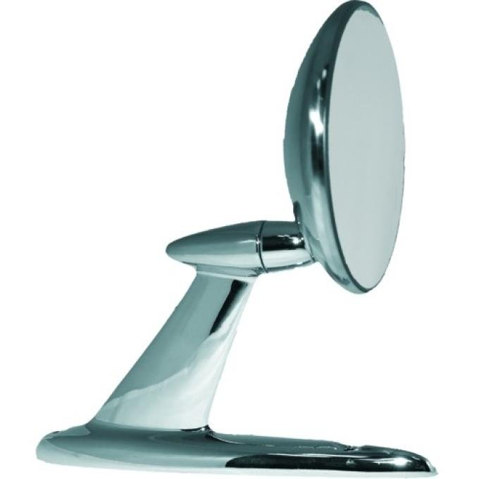 Ford Thunderbird Outside Rear-View Mirror, 1 Hole Base Type, Fits Left Or Right, 1955