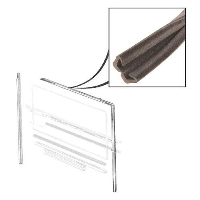 Door Glass Run - 60 Long
