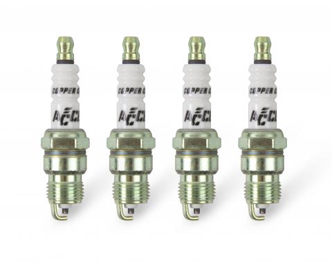 Accel HP Copper Spark Plug, Shorty 0276S-4