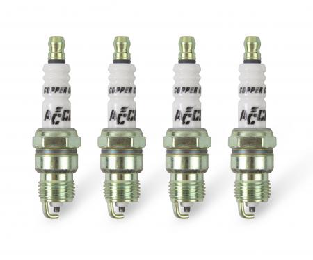 Accel HP Copper Spark Plug, Shorty 0276S-4