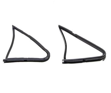 AMD Vent Window Weatherstrip Seal Kit, 2pcs, 80-86 F-Series Pickup Bronco U-KF4903
