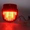 AMD Tail Light Lens, Red Lens, 38 Red LED, 12 White License Lamp LED, LH, 55-66 Ford F100 F250 Flareside Truck X951-4555-1DNL