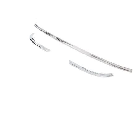 AMD Back Belt Molding Set with Hardware, 63 Galaxie Fastback X635-8963-3S