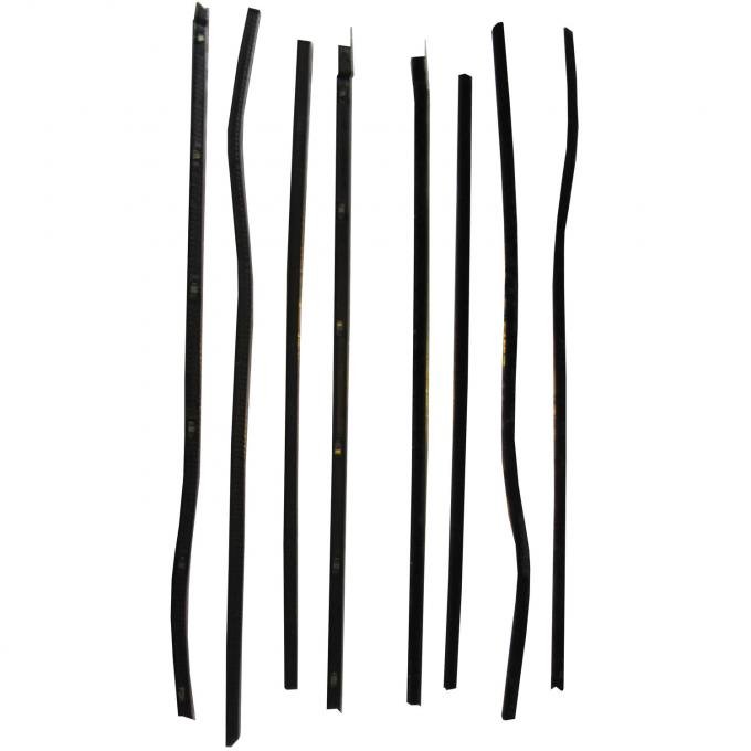PUI 57-58 MERCURY / EDSEL 2DR 990914 | Belt Weatherstrip Kit/ 8pcs/ Mercury 2dr Hardtop