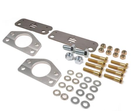 Ridetech 4 hole upper ball joint wedge plate and Shelby drop for 1964-1970 Mustang 12109521