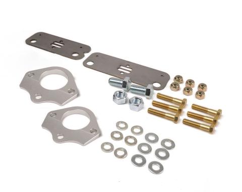 Ridetech 3 hole upper ball joint wedge plate and Shelby drop for 1964-1970 Mustang 12109520