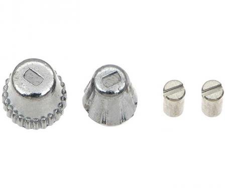 OER 1967-89 Clock / Tripmeter Reset Knob Set 14053344