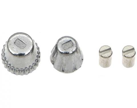 OER 1967-89 Clock / Tripmeter Reset Knob Set 14053344