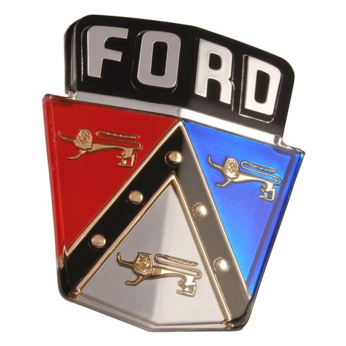 Dennis Carpenter Hood Emblem - 1952-54 Ford Car   BA-16637-A