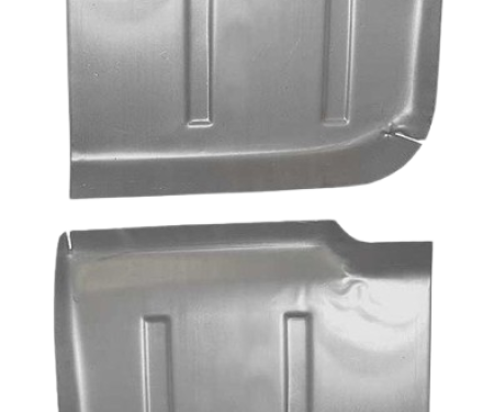 Redline Restomotive® 1964-1968 Ford Mustang Left and Right Toe Board / Front Floor Pan to Firewall Extension