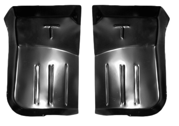 Redline Restomotive® 1967-1979 Ford Pickup / Bronco Front Left and Right Cab Floor Pan Section