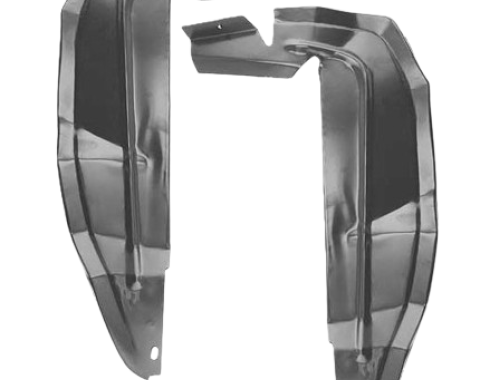 Redline Restomotive® 1967-1968 Ford Mustang Left and Right Rear Fender Splash Shield / Guard