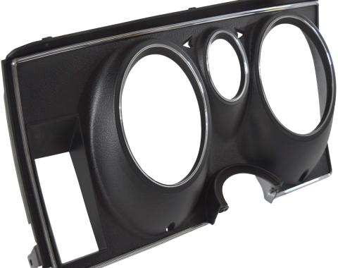 1971-1973 Ford Mustang Black Instrument Bezel