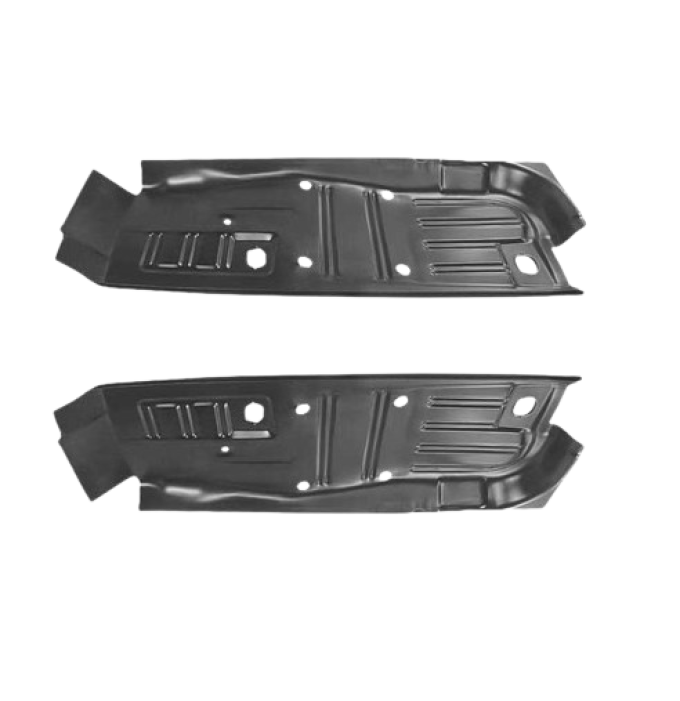 Redline Restomotive® 1964-1970 Ford Mustang Coupe / Fastback (Full Length 59" x 23") Left and Right Front Floor Pan