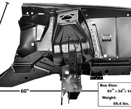 Dynacorn 71-73 Shock Tower / Apron Assembly LH 3630Z