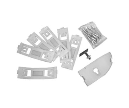 Dynacorn 67-68 Rocker Mld Clip (LH) MCLP8