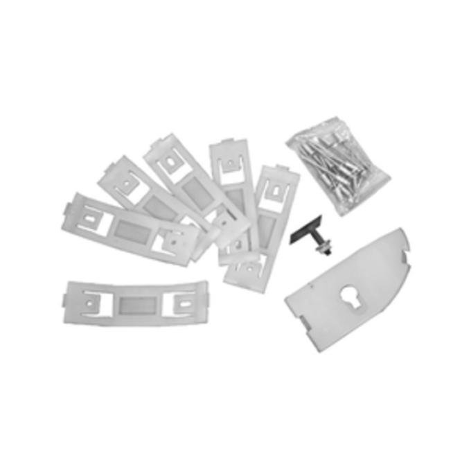 Dynacorn 67-68 Rocker Mld Clip (LH) MCLP8