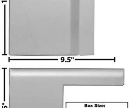 Dynacorn 66-77 Wheelhouse Fill Plate LH Weld-Thru Primer 3781AWT