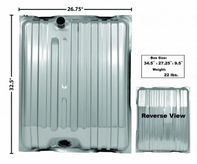 Dynacorn 62-65 Gas Tank T09