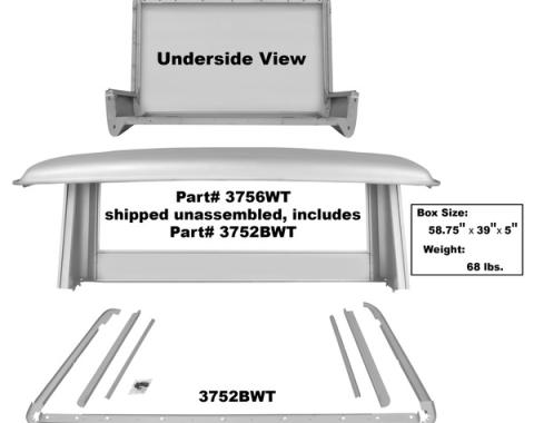 Dynacorn 66-77 Half Cab Panel Set 5pcs, Weld-Thru Primer 3756WT