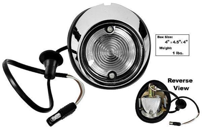 Dynacorn Backup Lamp Housing Assembly LH 67-68 L3605