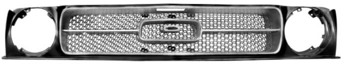 Dynacorn 71-72 Std Grille w/Moulding 5 Pcs M3629H
