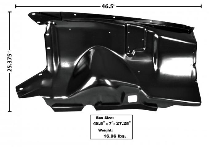 Dynacorn 1953-56 Right Inner Fender 3082
