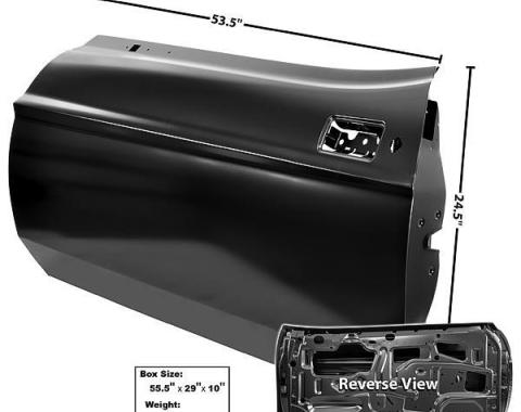Dynacorn 71-73 Door Shell LH 3640ZE