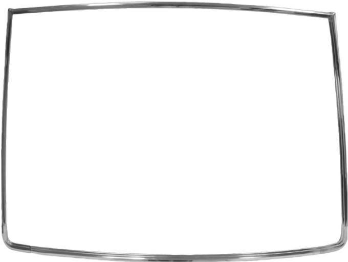 Dynacorn Rear Window Moulding Set 67-68 F / B 6 Pc M3667A
