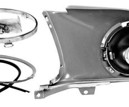 Dynacorn Headlamp Assembly LH 67-68 X3699
