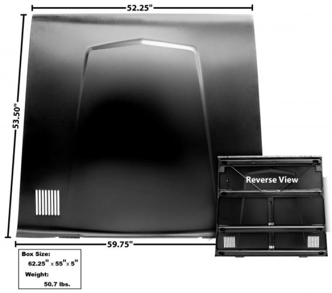 Dynacorn 66-77 Hood Bronco 3750
