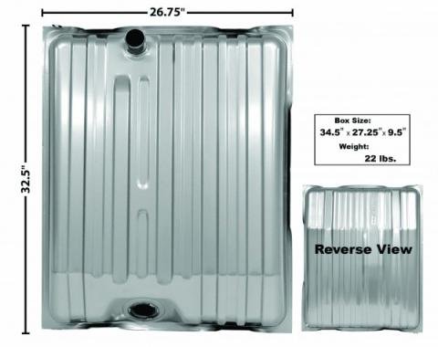 Dynacorn 62-65 Gas Tank T09