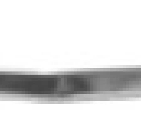 Dynacorn 73 Grille Upper Moulding M3643N