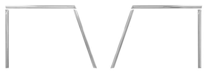 Dynacorn 66-77 Window Frame Moulding Kit 6pcs M3774