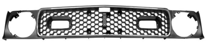 Dynacorn 71-72 Mach1 Grille w/Moulding 5 Pcs M3629J