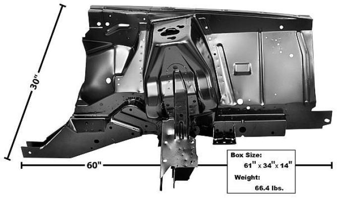 Dynacorn 71-73 Shock Tower / Apron Assembly LH 3630Z