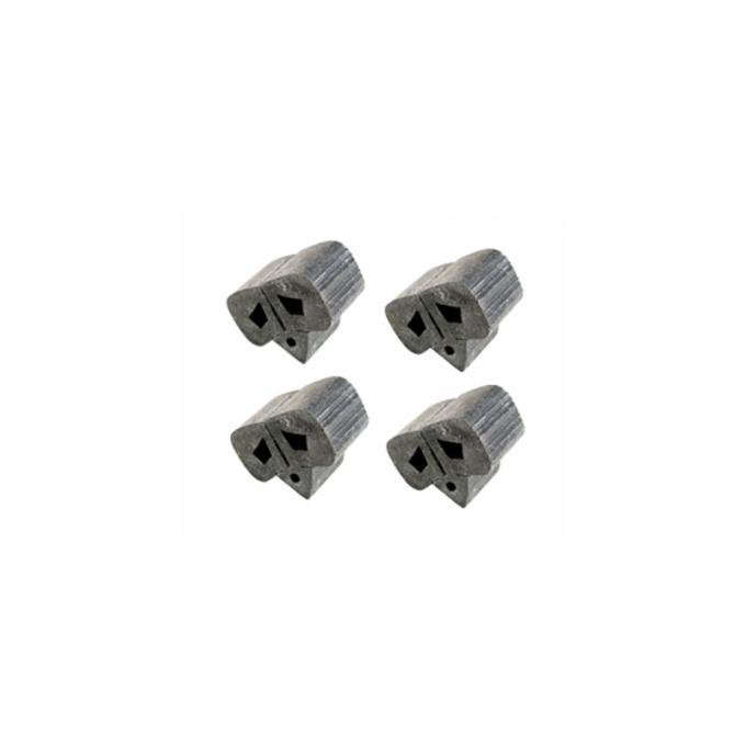 Daniel Carpenter 1965-68 Hood Bumpers on Fender - set of 4 C4DZ-16758-S