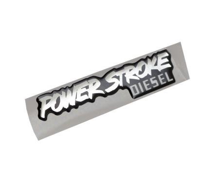 Dennis Carpenter "Power Stroke Diesel" Fender Emblem - 1995-97 Ford Truck F5TZ-16720-A