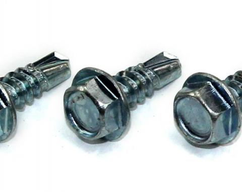Ford Mustang Windshield Washer Nozzle Screws, 1969-1970