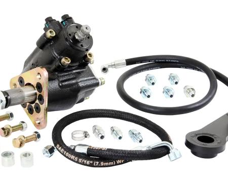 Classic Performance 400 Series Power Steering Conversion Kit for 48-52 Ford 1/2 Ton Truck 4852PSK-400BK
