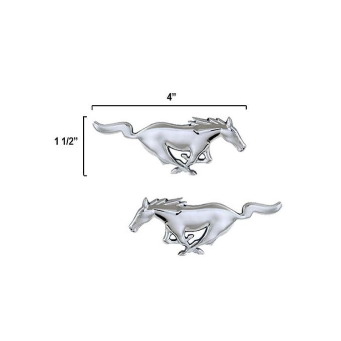 Daniel Carpenter Mustang Pony Emblems - LH & RH F4ZZ-6313208-EM