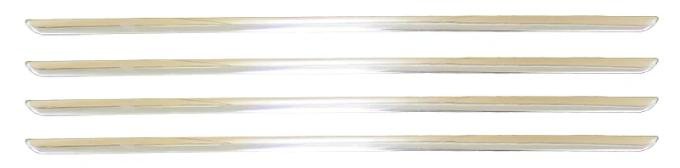 AMD Side Hood Molding Set, 4pcs, 48-50 Ford F1 F2 330-4548-4S