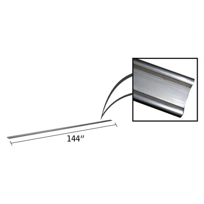 Dennis Carpenter Bed Strip - Cold Rolled - No Holes - 1948-72 Ford Truck B6C-8112605-CR