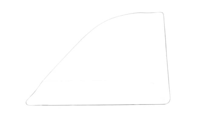AMD Quarter Glass, Clear, LH or RH, 63-64 Galaxie Convertible 795-8961-C